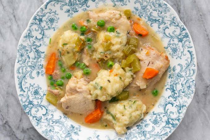 Traditional Chicken and Dumplings